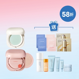 【買2享14】水亮輕透 NEO氣墊粉底 23N1及保濕蜜粉套裝 (價值$1,005)
