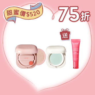 【送貨裝潤唇膏】水亮輕透 NEO氣墊粉底 21N1 及保濕蜜粉套裝 (價值$700)