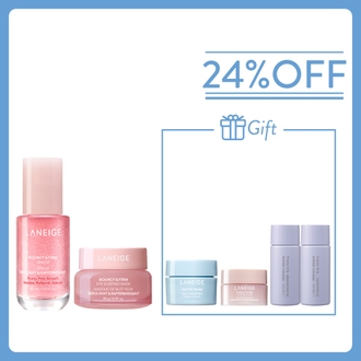 Bouncy & Firm Serum & Eye Sleeping Mask Set  (Value: $795)